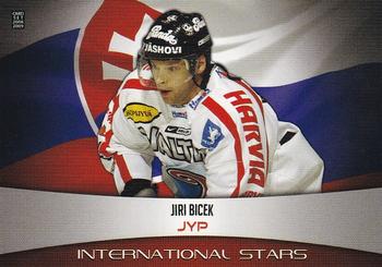 2008-09 Cardset Finland - International Stars Red #IS03 Jiri Bicek Front