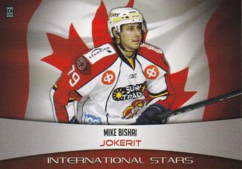2008-09 Cardset Finland - International Stars Red #IS04 Mike Bishai Front