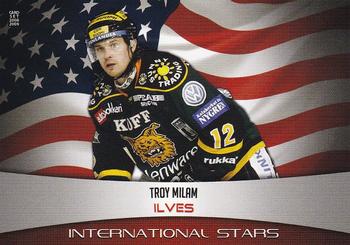 2008-09 Cardset Finland - International Stars Red #IS18 Troy Milam Front