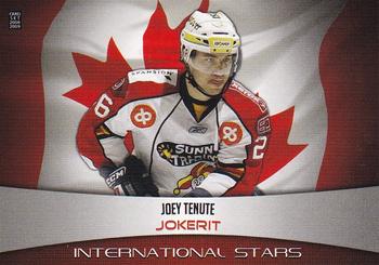 2008-09 Cardset Finland - International Stars Red #IS25 Joey Tenute Front