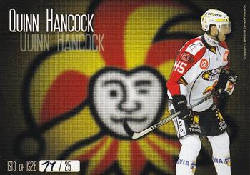 2008-09 Cardset Finland - International Stars Yellow #IS13 Quinn Hancock Back