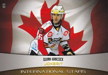 2008-09 Cardset Finland - International Stars Yellow #IS13 Quinn Hancock Front