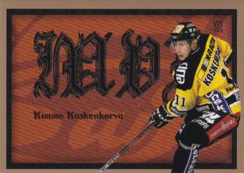 2007-08 Cardset Finland - MVP - Red #11 Kimmo Koskenkorva Front