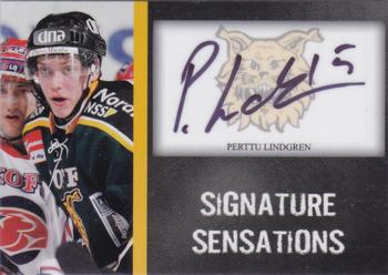 2007-08 Cardset Finland - Signature Sensations #PL1 Perttu Lindgren Front
