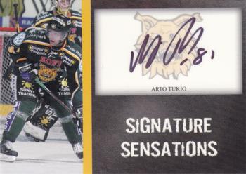2007-08 Cardset Finland - Signature Sensations #AT Arto Tukio Front