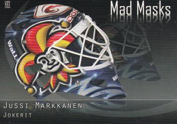 2007-08 Cardset Finland - Mad Masks #06 Jussi Markkanen Front
