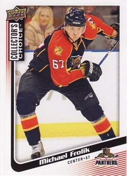 2009-10 Collector's Choice #86 Michael Frolik Front
