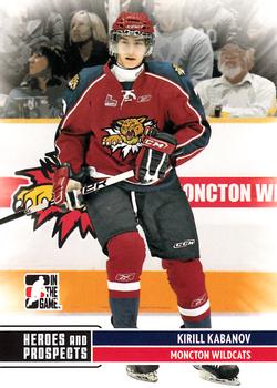 2009-10 In The Game Heroes and Prospects #107 Kirill Kabanov Front