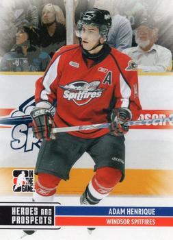 2009-10 In The Game Heroes and Prospects #174 Adam Henrique Front
