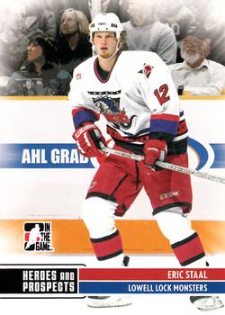 2009-10 In The Game Heroes and Prospects #16 Eric Staal Front