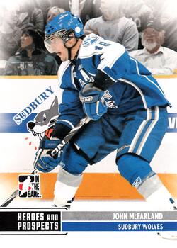 2009-10 In The Game Heroes and Prospects #86 John McFarland Front