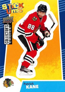 2009-10 Collector's Choice - Stick-Ums #SU6 Patrick Kane Front
