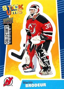 2009-10 Collector's Choice - Stick-Ums #SU15 Martin Brodeur Front
