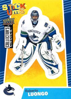 2009-10 Collector's Choice - Stick-Ums #SU28 Roberto Luongo Front