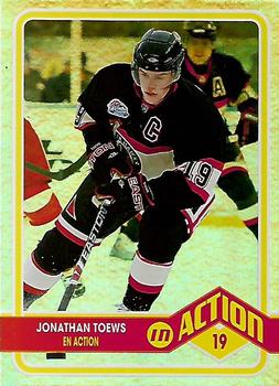 2009-10 O-Pee-Chee - In Action #ACT6 Jonathan Toews Front