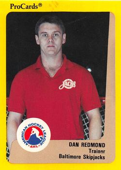 1989-90 ProCards AHL #82 Dan Redmond Front