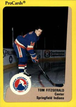 1989-90 ProCards AHL #239 Tom Fitzgerald Front