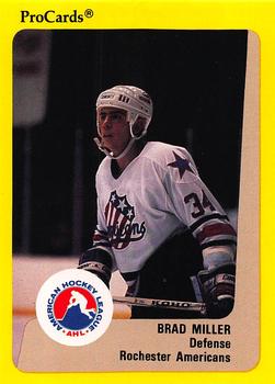 1989-90 ProCards AHL #264 Brad Miller Front