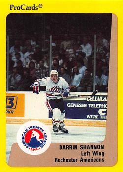 1989-90 ProCards AHL #275 Darrin Shannon Front