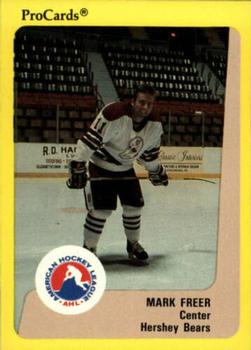 1989-90 ProCards AHL #337 Mark Freer Front