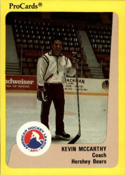 1989-90 ProCards AHL #360 Kevin McCarthy Front