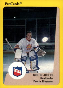 1989-90 ProCards IHL #7 Curtis Joseph Front