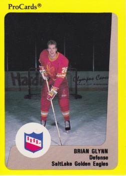 1989-90 ProCards IHL #191 Brian Glynn Front