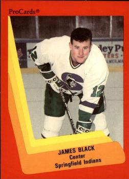 1990-91 ProCards AHL/IHL #191 James Black Front