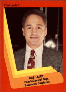1990-91 ProCards AHL/IHL #217 Rob Laird Front