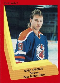 1990-91 ProCards AHL/IHL #233 Marc Laforge Front