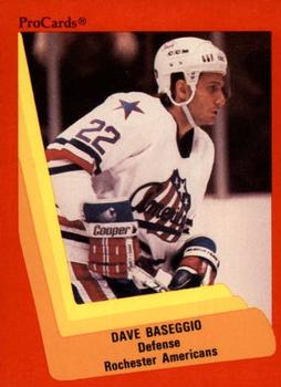 1990-91 ProCards AHL/IHL #270 Dave Baseggio Front