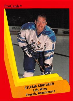 1990-91 ProCards AHL/IHL #360 Sylvain Couturier Front