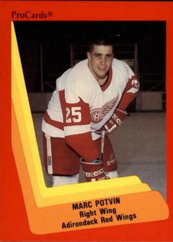 1990-91 ProCards AHL/IHL #486 Marc Potvin Front