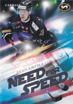2014-15 Cardset Finland - Need For Speed #NFS7 Julius Junttila Front