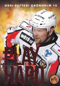 2014-15 Cardset Finland - Play Hard #PH3 Ossi-Petteri Grönholm Front