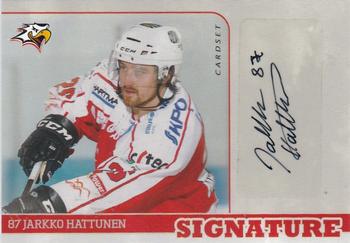 2014-15 Cardset Finland - Signature #NNO Jarkko Hattunen Front