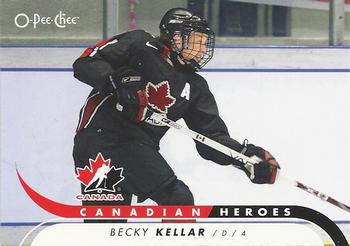 2009-10 O-Pee-Chee - Canadian Heroes #CB-BK Becky Kellar Front
