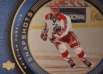 1999-00 Upper Deck Swedish Hockey League - Snapshots #S15 Kristian Huselius Front