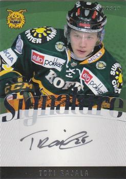 2011-12 Cardset Finland - Signature #NNO Toni Rajala Front
