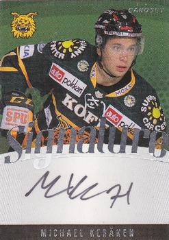 2011-12 Cardset Finland - Signature #NNO Michael Keränen Front