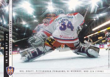 2005-06 Cardset Finland - In The Net #ITN2 Mika Lehto Back