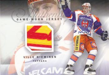 2005-06 Cardset Finland - Game-Worn Jersey #NNO Ville Nieminen Front
