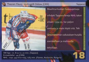 2002-03 Cardset Finland #18 Theoren Fleury Back