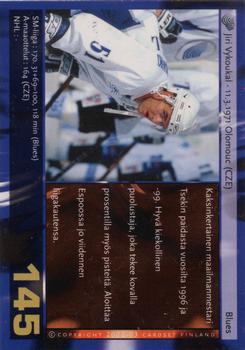 2002-03 Cardset Finland #145 Jiri Vykoukal Back