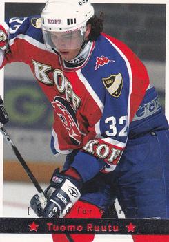 2002-03 Cardset Finland - Bound for Glory #7 Tuomo Ruutu Front