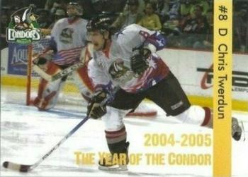 2004-05 Bakersfield Condors (ECHL) #NNO Chris Twerdun Front