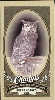 2009-10 Upper Deck Champ's #506 Great Horned Owl Front