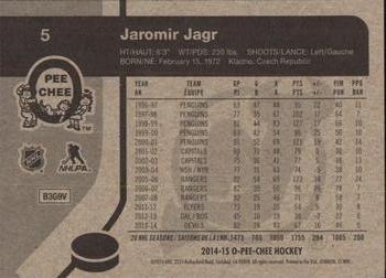 2014-15 O-Pee-Chee - Retro #5 Jaromir Jagr Back