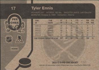2014-15 O-Pee-Chee - Retro #17 Tyler Ennis Back