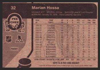 2014-15 O-Pee-Chee - Retro #32 Marian Hossa Back